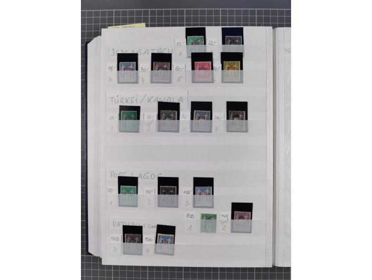 1849/2001 (ca.), mint never hinged/unused and used collection with a few covers, including Postage dues and Colonies, some du