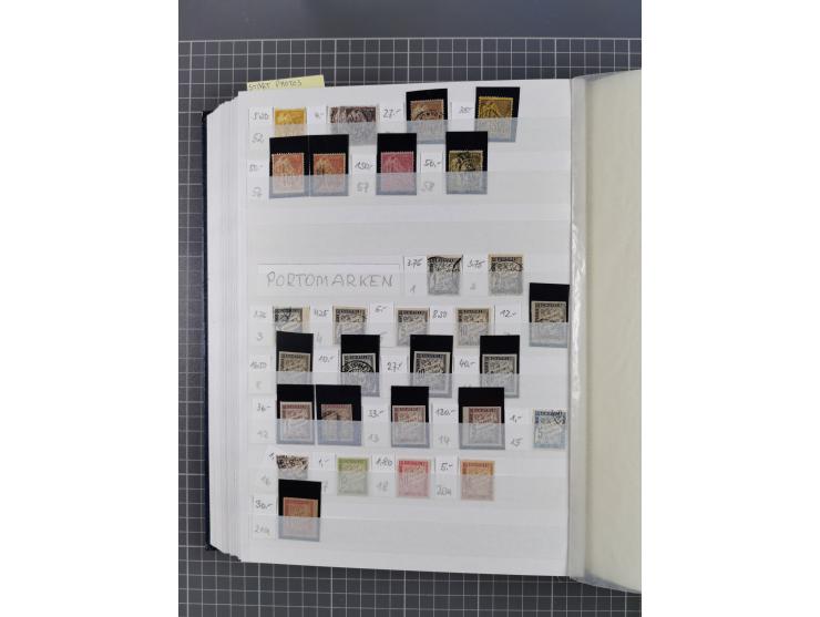 1849/2001 (ca.), mint never hinged/unused and used collection with a few covers, including Postage dues and Colonies, some du