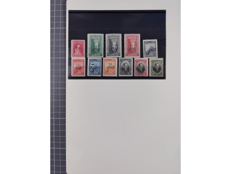 1920/69, mostly unused/mint and cancelled collection ‘Republic of Turkey’ in album with some better and complete issues Angor
