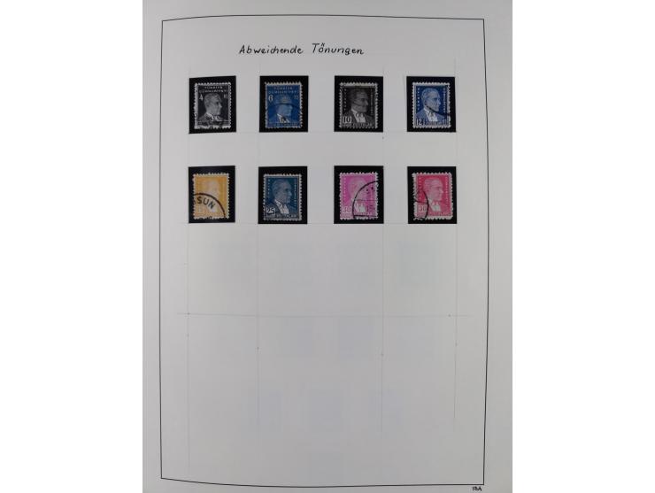 1920/69, mostly unused/mint and cancelled collection ‘Republic of Turkey’ in album with some better and complete issues Angor