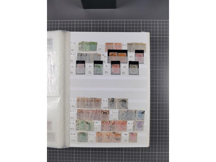 1858/1978 (ca.), mint never hinged/unused and used collection, including Postage Dues, Officials and Parcel stamps, many dupl