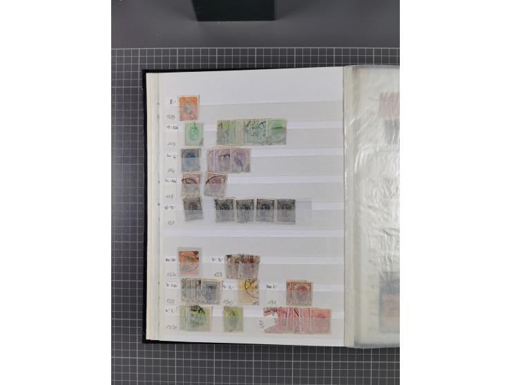 1858/1978 (ca.), mint never hinged/unused and used collection, including Postage Dues, Officials and Parcel stamps, many dupl