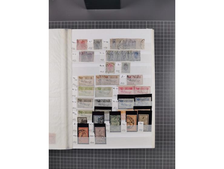 1858/1978 (ca.), mint never hinged/unused and used collection, including Postage Dues, Officials and Parcel stamps, many dupl