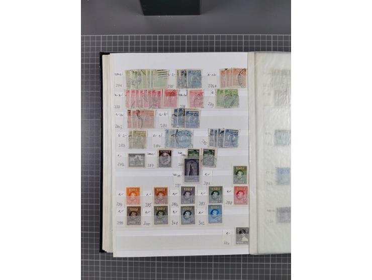 1858/1978 (ca.), mint never hinged/unused and used collection, including Postage Dues, Officials and Parcel stamps, many dupl
