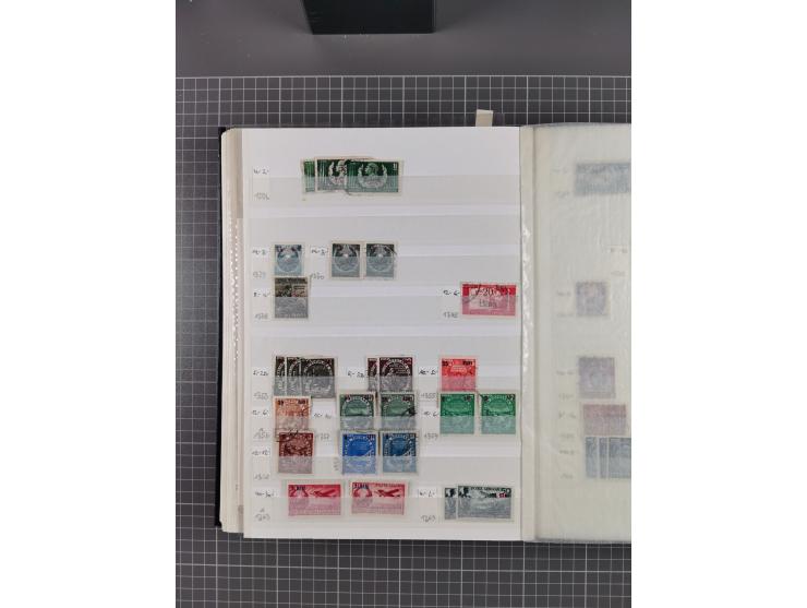1858/1978 (ca.), mint never hinged/unused and used collection, including Postage Dues, Officials and Parcel stamps, many dupl