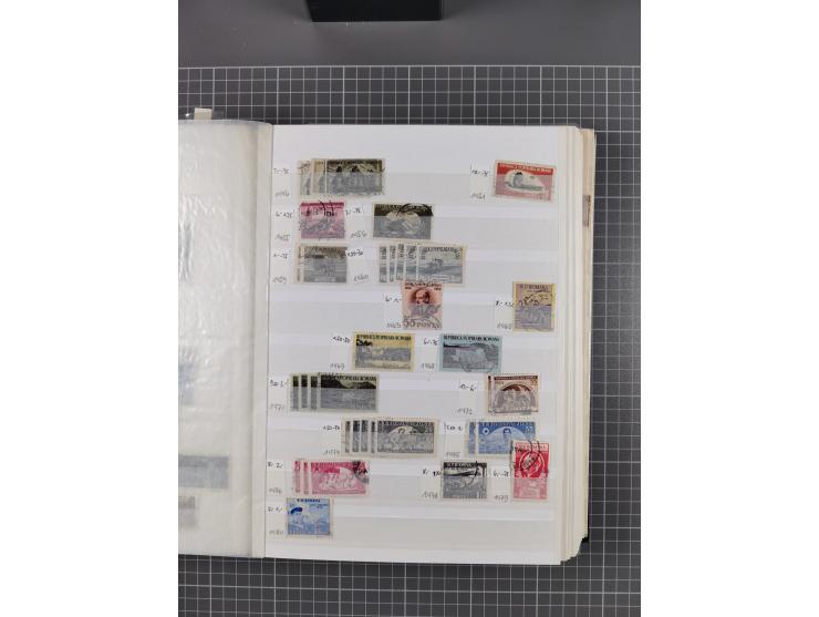 1858/1978 (ca.), mint never hinged/unused and used collection, including Postage Dues, Officials and Parcel stamps, many dupl