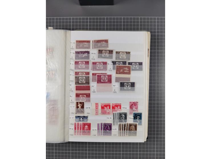 1858/1978 (ca.), mint never hinged/unused and used collection, including Postage Dues, Officials and Parcel stamps, many dupl