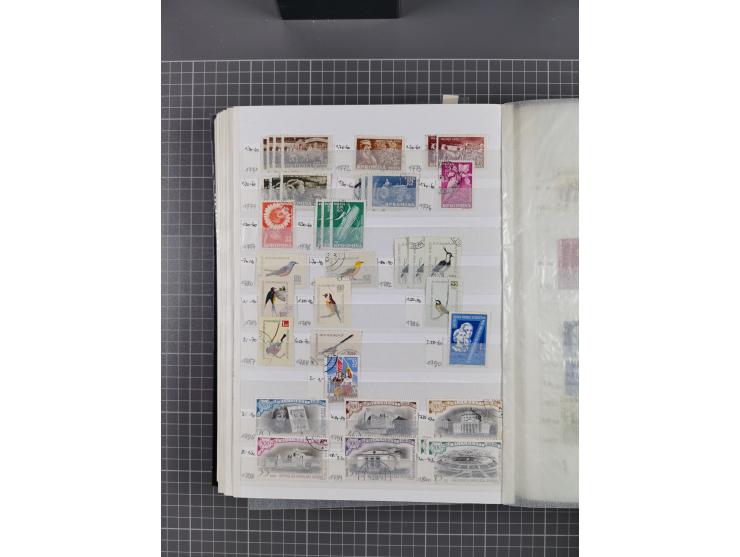 1858/1978 (ca.), mint never hinged/unused and used collection, including Postage Dues, Officials and Parcel stamps, many dupl