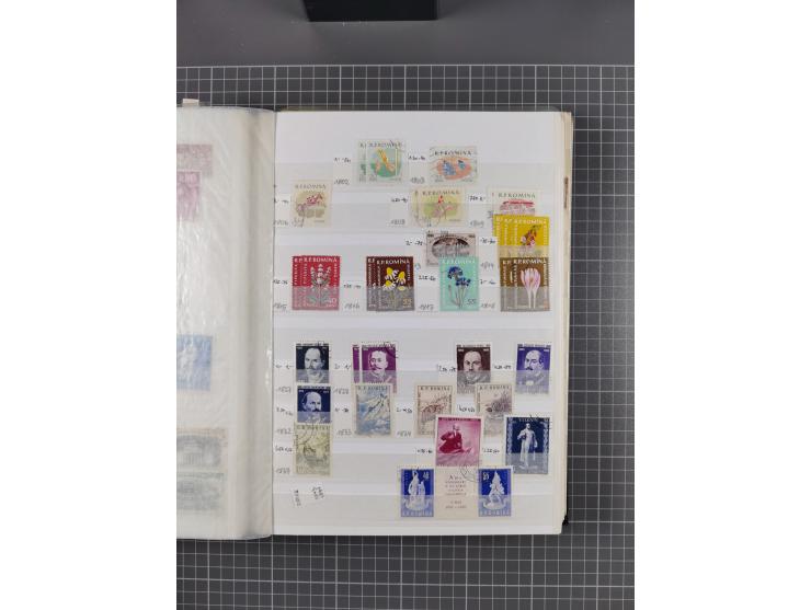 1858/1978 (ca.), mint never hinged/unused and used collection, including Postage Dues, Officials and Parcel stamps, many dupl