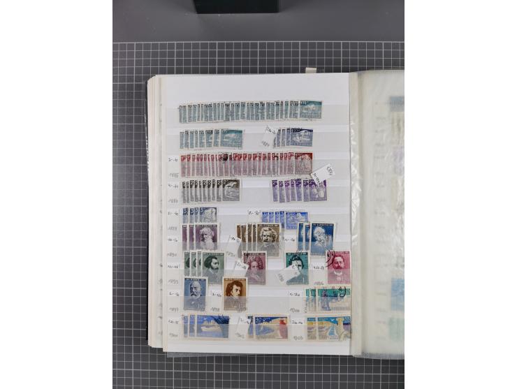 1858/1978 (ca.), mint never hinged/unused and used collection, including Postage Dues, Officials and Parcel stamps, many dupl