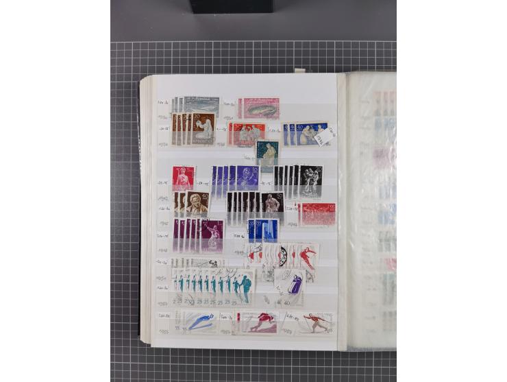 1858/1978 (ca.), mint never hinged/unused and used collection, including Postage Dues, Officials and Parcel stamps, many dupl