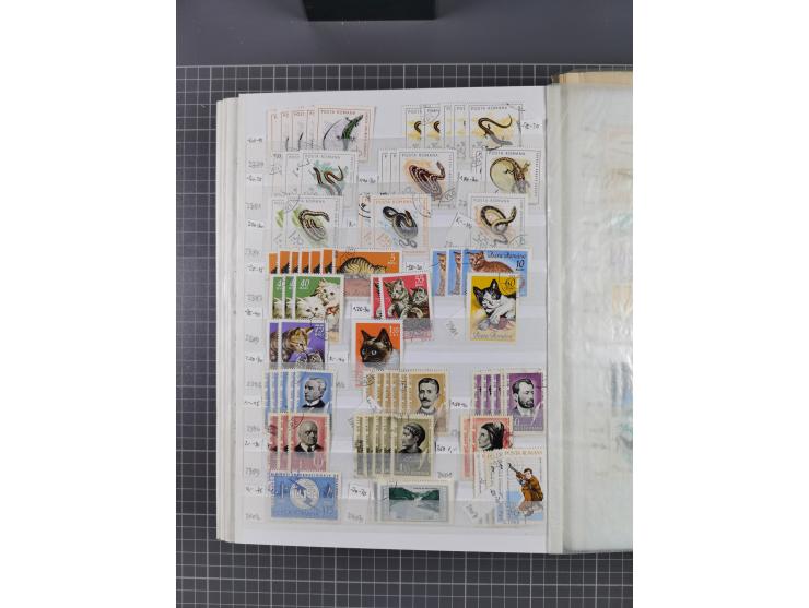 1858/1978 (ca.), mint never hinged/unused and used collection, including Postage Dues, Officials and Parcel stamps, many dupl