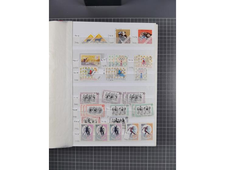 1858/1978 (ca.), mint never hinged/unused and used collection, including Postage Dues, Officials and Parcel stamps, many dupl