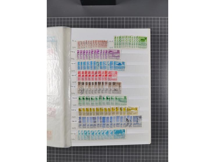 1858/1978 (ca.), mint never hinged/unused and used collection, including Postage Dues, Officials and Parcel stamps, many dupl