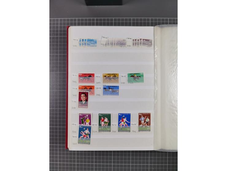 1858/1978 (ca.), mint never hinged/unused and used collection, including Postage Dues, Officials and Parcel stamps, many dupl