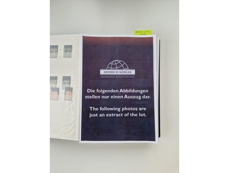 1850/2000 (ca.), large mint never hinged/unused and used collection with some covers, many duplicates, often starting with th