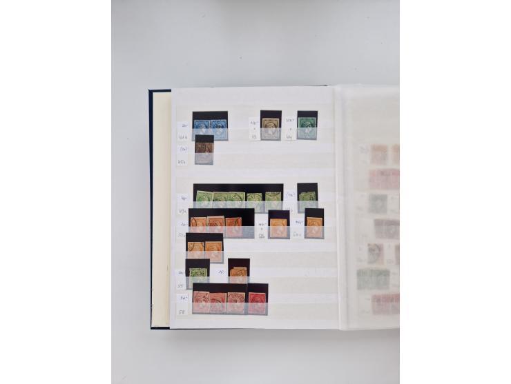 1850/2000 (ca.), large mint never hinged/unused and used collection with some covers, many duplicates, often starting with th