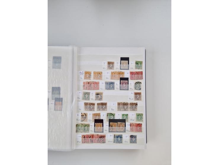 1850/2000 (ca.), large mint never hinged/unused and used collection with some covers, many duplicates, often starting with th