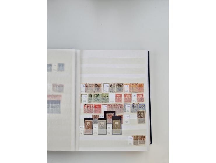 1850/2000 (ca.), large mint never hinged/unused and used collection with some covers, many duplicates, often starting with th