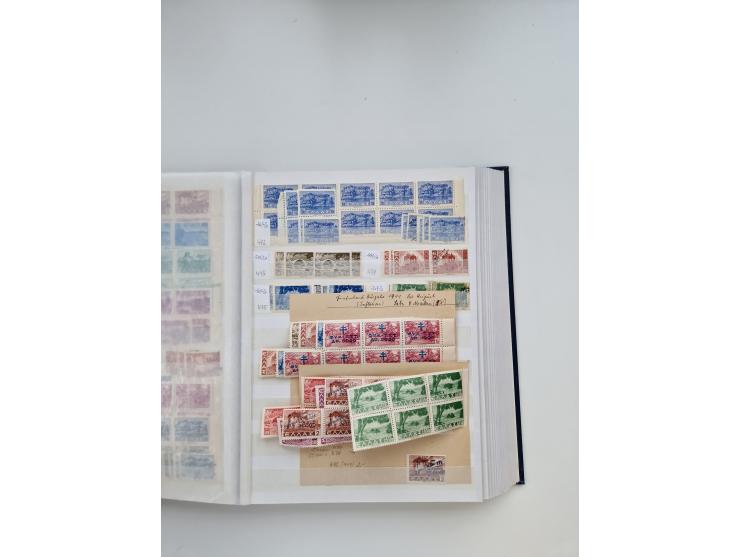 1850/2000 (ca.), large mint never hinged/unused and used collection with some covers, many duplicates, often starting with th