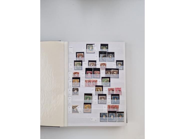 1850/2000 (ca.), large mint never hinged/unused and used collection with some covers, many duplicates, often starting with th