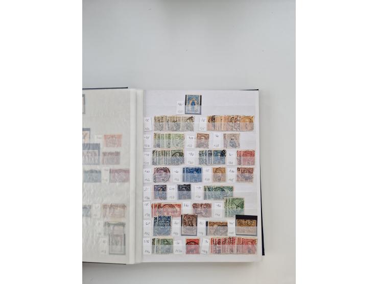 1850/2000 (ca.), large mint never hinged/unused and used collection with some covers, many duplicates, often starting with th