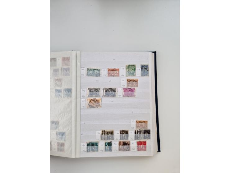 1850/2000 (ca.), large mint never hinged/unused and used collection with some covers, many duplicates, often starting with th