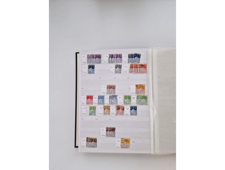 1850/2000 (ca.), large mint never hinged/unused and used collection with some covers, many duplicates, often starting with th