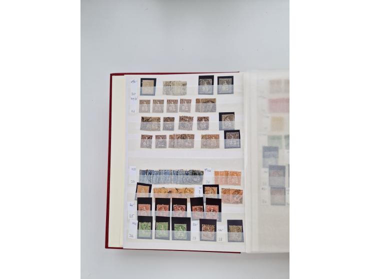 1850/2000 (ca.), large mint never hinged/unused and used collection with some covers, many duplicates, often starting with th