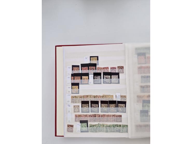 1850/2000 (ca.), large mint never hinged/unused and used collection with some covers, many duplicates, often starting with th