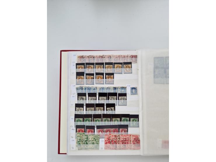 1850/2000 (ca.), large mint never hinged/unused and used collection with some covers, many duplicates, often starting with th