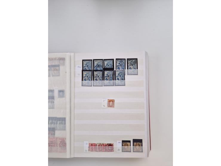 1850/2000 (ca.), large mint never hinged/unused and used collection with some covers, many duplicates, often starting with th