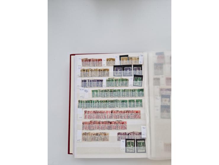 1850/2000 (ca.), large mint never hinged/unused and used collection with some covers, many duplicates, often starting with th