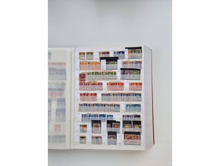 1850/2000 (ca.), large mint never hinged/unused and used collection with some covers, many duplicates, often starting with th