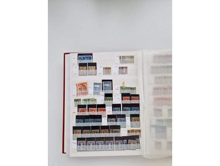 1850/2000 (ca.), large mint never hinged/unused and used collection with some covers, many duplicates, often starting with th