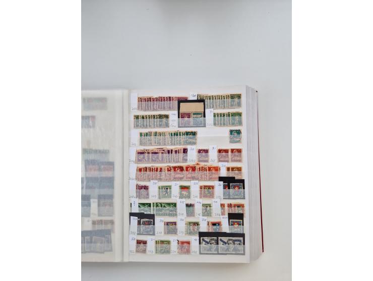 1850/2000 (ca.), large mint never hinged/unused and used collection with some covers, many duplicates, often starting with th