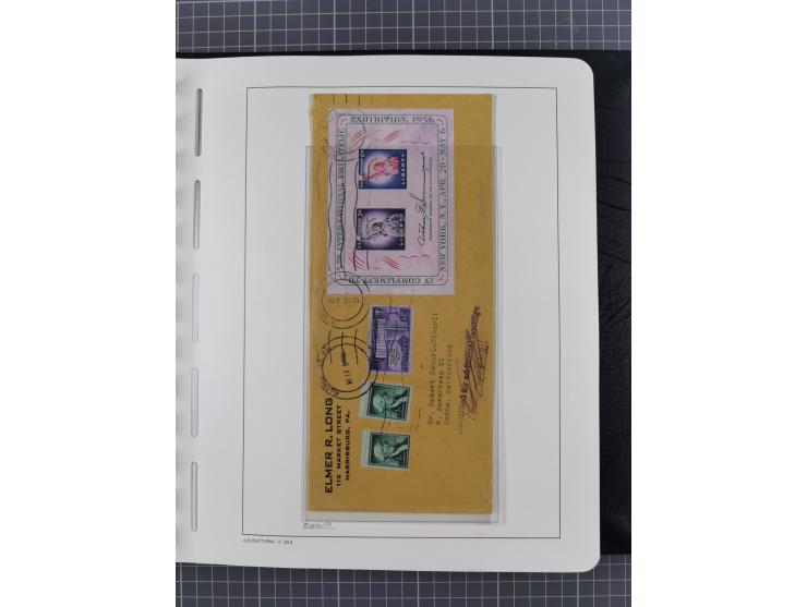 1865/1960, ca. 160 covers incl. many airmail covers, cards with better picture postcards and postal stationeries, with u.o. p