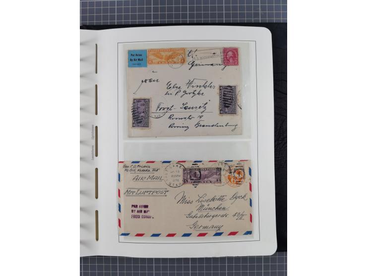 1865/1960, ca. 160 covers incl. many airmail covers, cards with better picture postcards and postal stationeries, with u.o. p