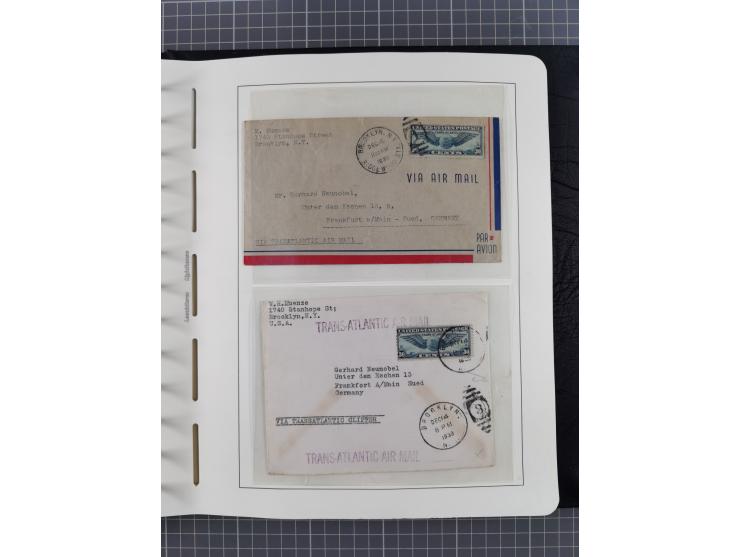 1865/1960, ca. 160 covers incl. many airmail covers, cards with better picture postcards and postal stationeries, with u.o. p