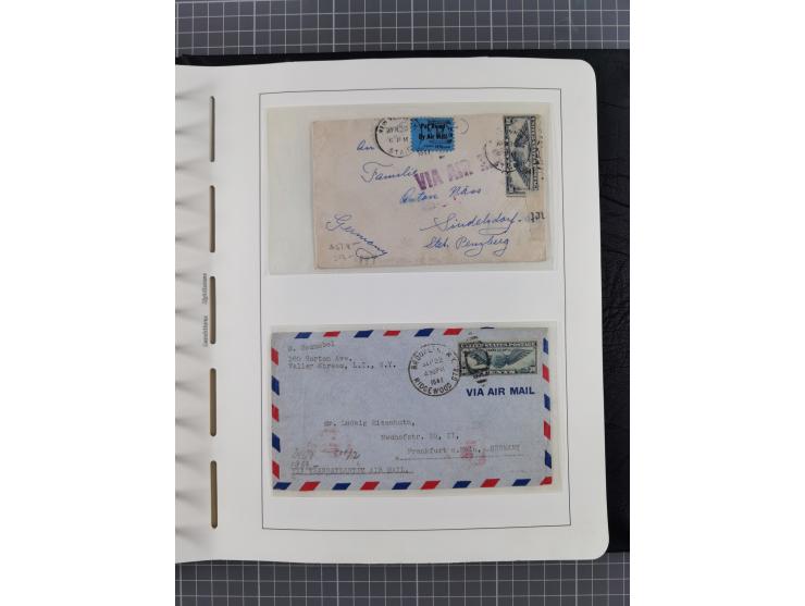1865/1960, ca. 160 covers incl. many airmail covers, cards with better picture postcards and postal stationeries, with u.o. p