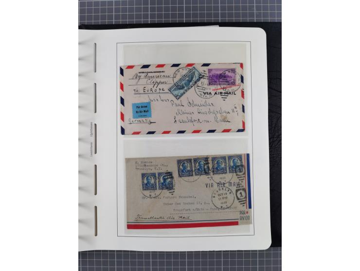 1865/1960, ca. 160 covers incl. many airmail covers, cards with better picture postcards and postal stationeries, with u.o. p