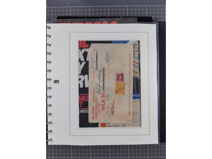 1865/1960, ca. 160 covers incl. many airmail covers, cards with better picture postcards and postal stationeries, with u.o. p