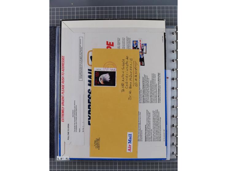 1865/1960, ca. 160 covers incl. many airmail covers, cards with better picture postcards and postal stationeries, with u.o. p