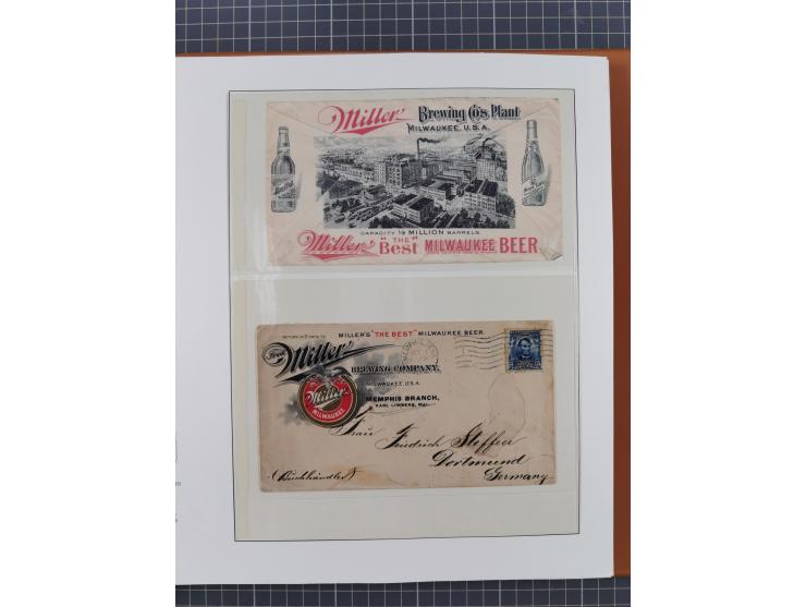 1865/1960, ca. 160 covers incl. many airmail covers, cards with better picture postcards and postal stationeries, with u.o. p