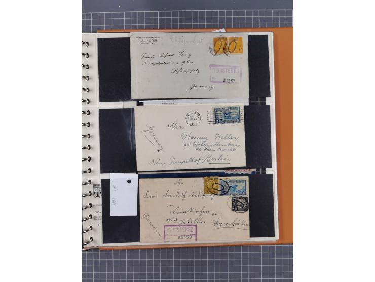 1865/1960, ca. 160 covers incl. many airmail covers, cards with better picture postcards and postal stationeries, with u.o. p