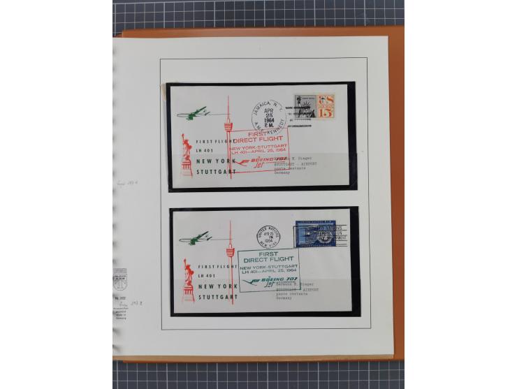 1865/1960, ca. 160 covers incl. many airmail covers, cards with better picture postcards and postal stationeries, with u.o. p