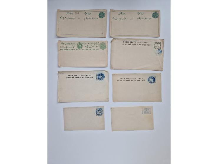 1880/1900 (ca.), about 150 postal stationery cards and envelopes, unused and used,including some with additional franking