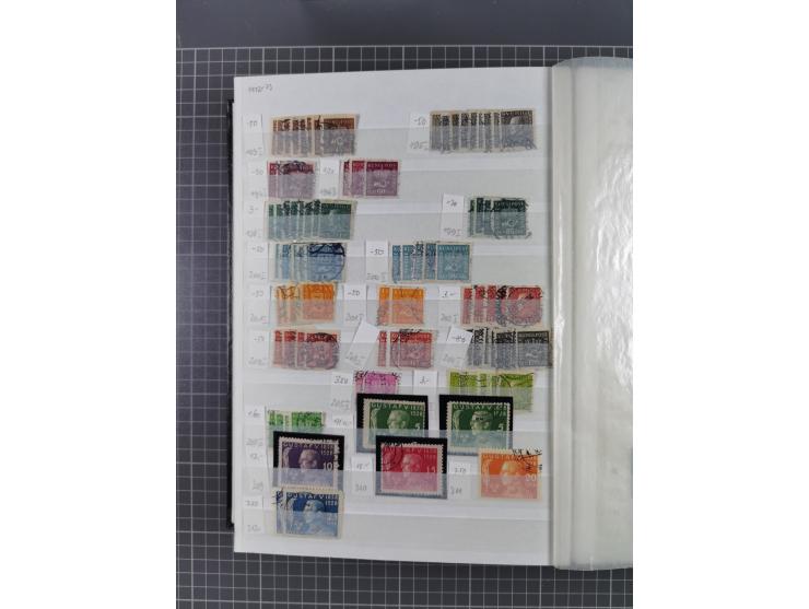 1851/2002 (ca.), mint never hinged/unused and used collection, incl. Postage Dues, many duplicates mostly used, neatly housed