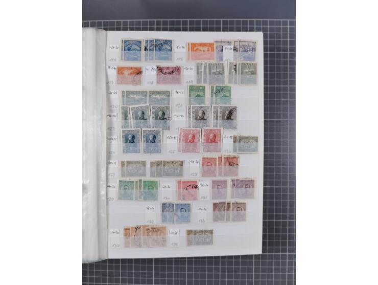 1879/2002 (ca.), mint never hinged/unused and used collection with duplicates, noted Bulgaria, Albania, Croatia, etc., mixed 