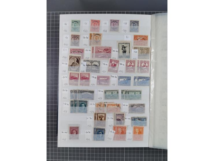 1879/2002 (ca.), mint never hinged/unused and used collection with duplicates, noted Bulgaria, Albania, Croatia, etc., mixed 